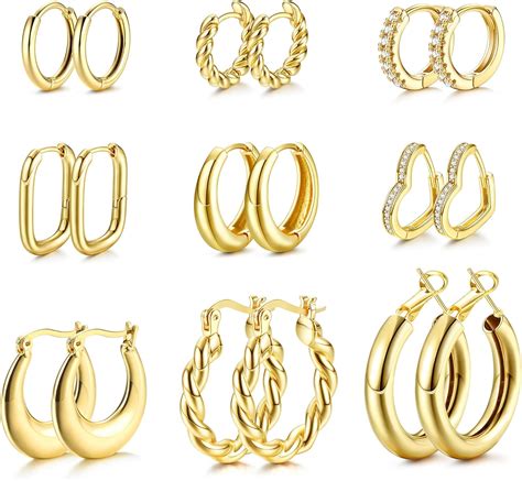 golden jewelry set amazon